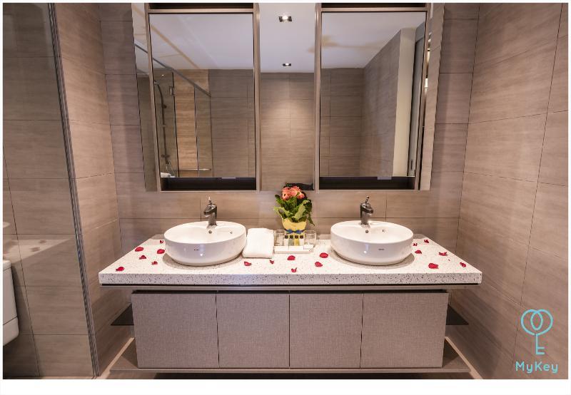 الشقق الفندقية كوالالمبورفي  أجنحة إكسبريشنز بروفيشنال من ماكي غلوبال المظهر الخارجي الصورة Bathroom